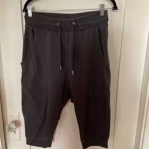 H&M Men's Athletic Charcoal sweatshirt Shorts